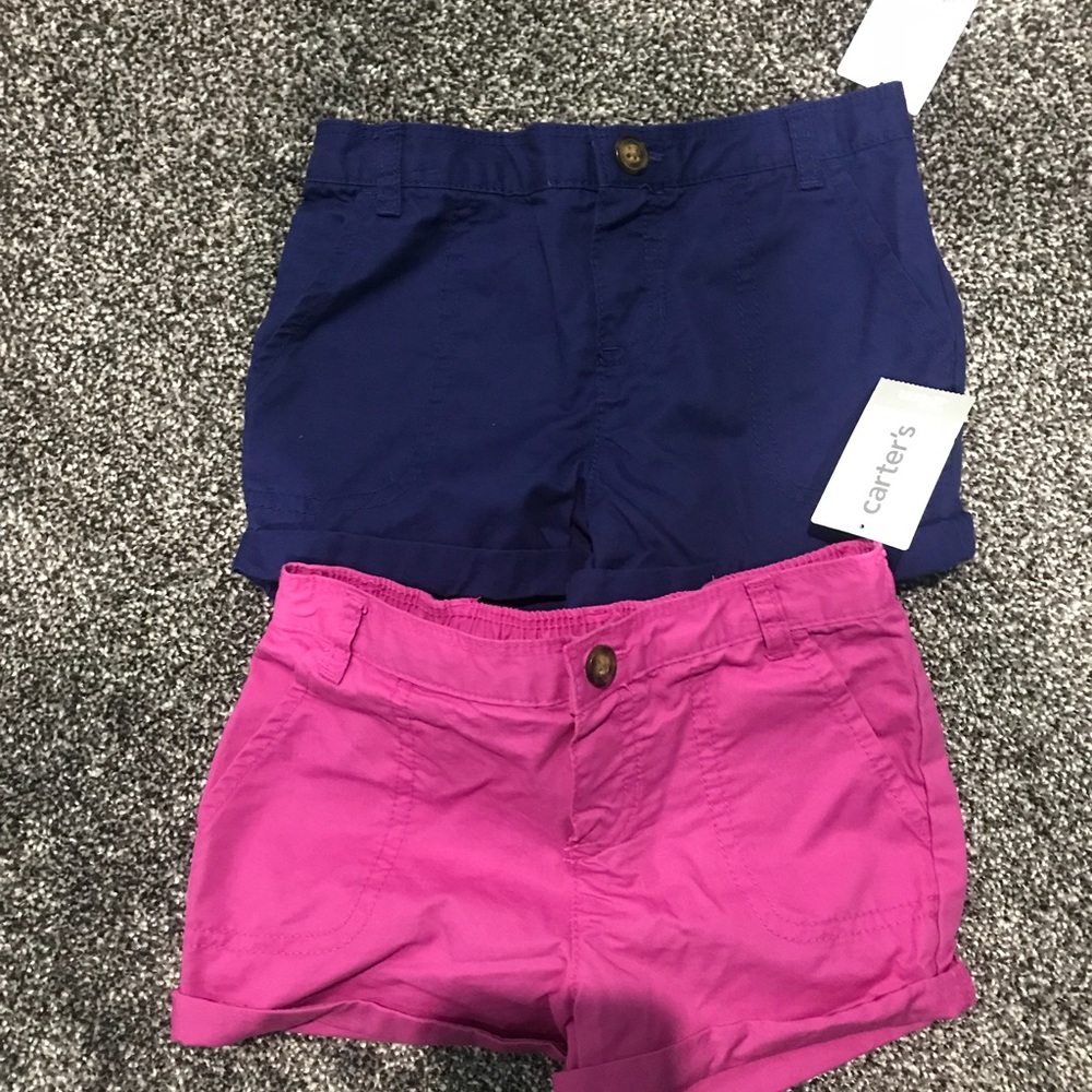2 NWT carters 24 month shorts